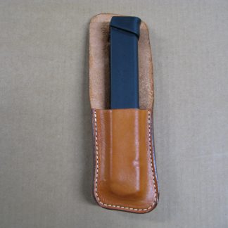 OWB | 1 Slot Rifle & Extended Pistol Magazine Pouch | Classic Leather