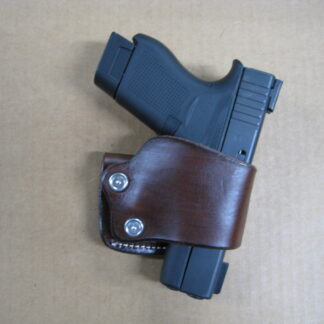 OWB | Universal Leather Belt Slide Holster | Classic Leather