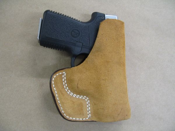 S&W Bodyguard .380 Inside the Pocket Leather Concealment Holster CCW ITP 