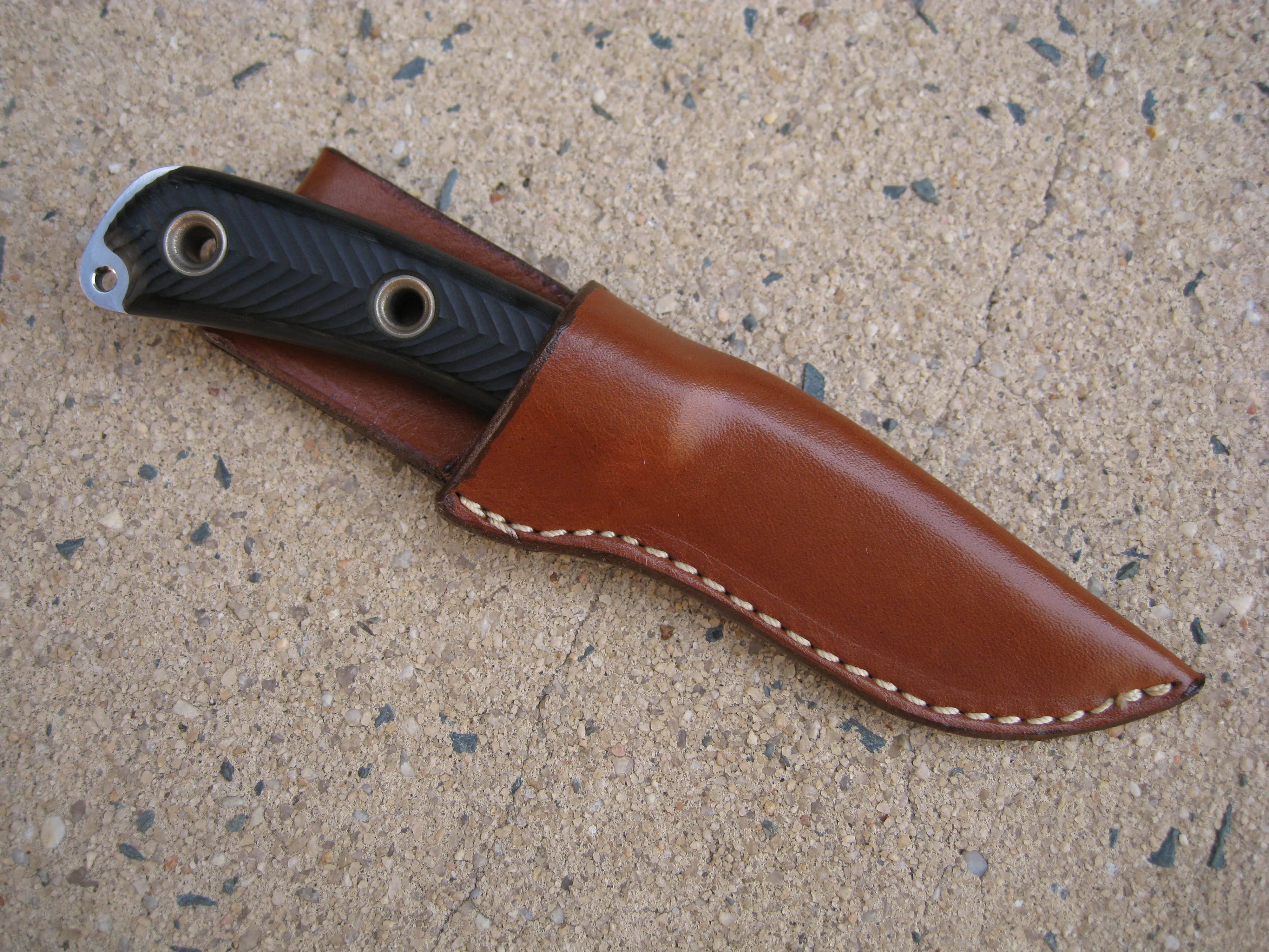 Custom Leather Molded Knife Sheath select Options For Actual Pricing 