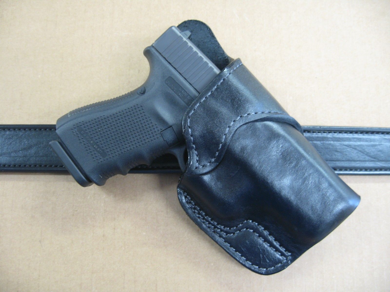 Quickship HK VP9 OWB Texas Cross Draw Leather Holster