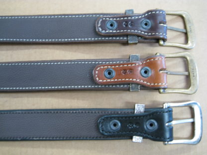Azula Custom 1.5 Inch Basket Weave Pattern Leather Belts – Azula Gun ...