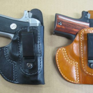 Azula Leather OWB 2 Slot Pancake Belt Holster CCW ForChoose Gun & Color  - B