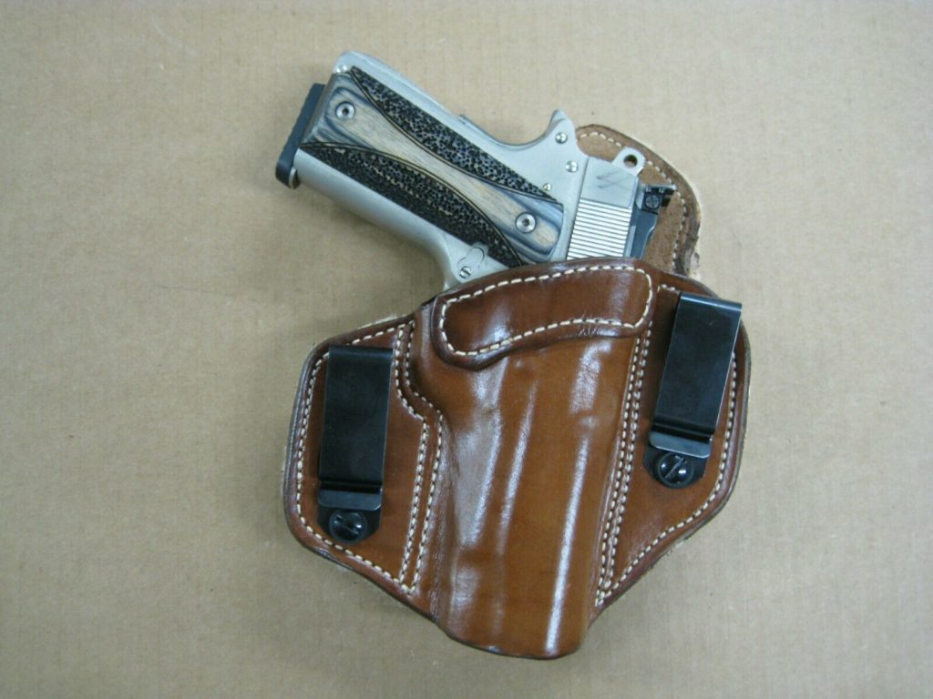 Iwb 2 Clip Sheepskin Backed Tuckable Holster Azula Gun Holsters