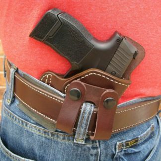 Belt Loop Mid-Ride In The Waistband IWB Premium Leather Holster