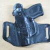 Azula Leather Left Hand Pancake Holster For S&W Airweight J Frame Revolvers - OWB Carry