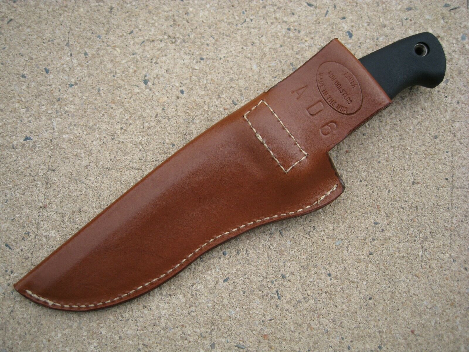 BGS7 Handmade Leather Sheath for Custom Knife-Knife Sheath-Well Stitched 