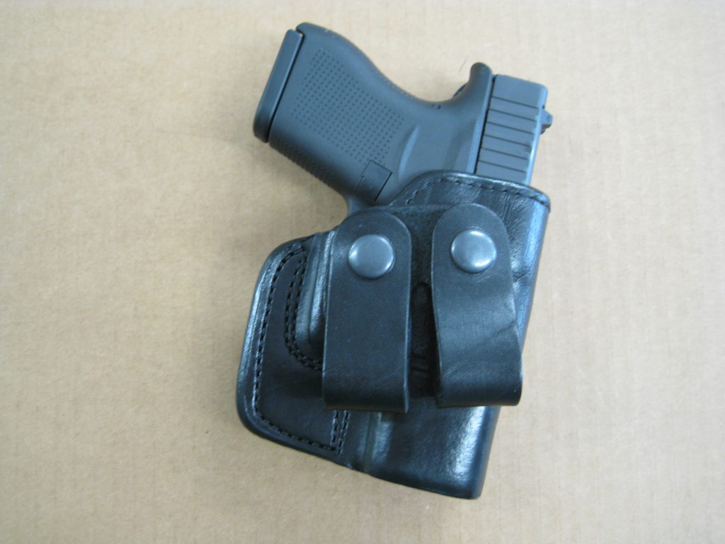 Holsters Crossdraw Leather CROSS DRAW Holster - S&W N Frame Revolver 4\" Barrel (# 7744 BLK)