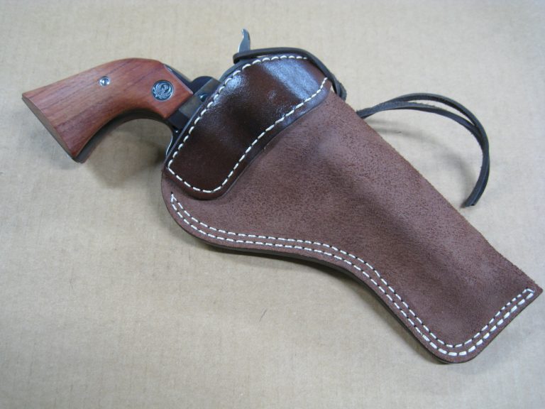 Cross Draw Single Action Revolver Holster – Lined – Azula Gun Holsters