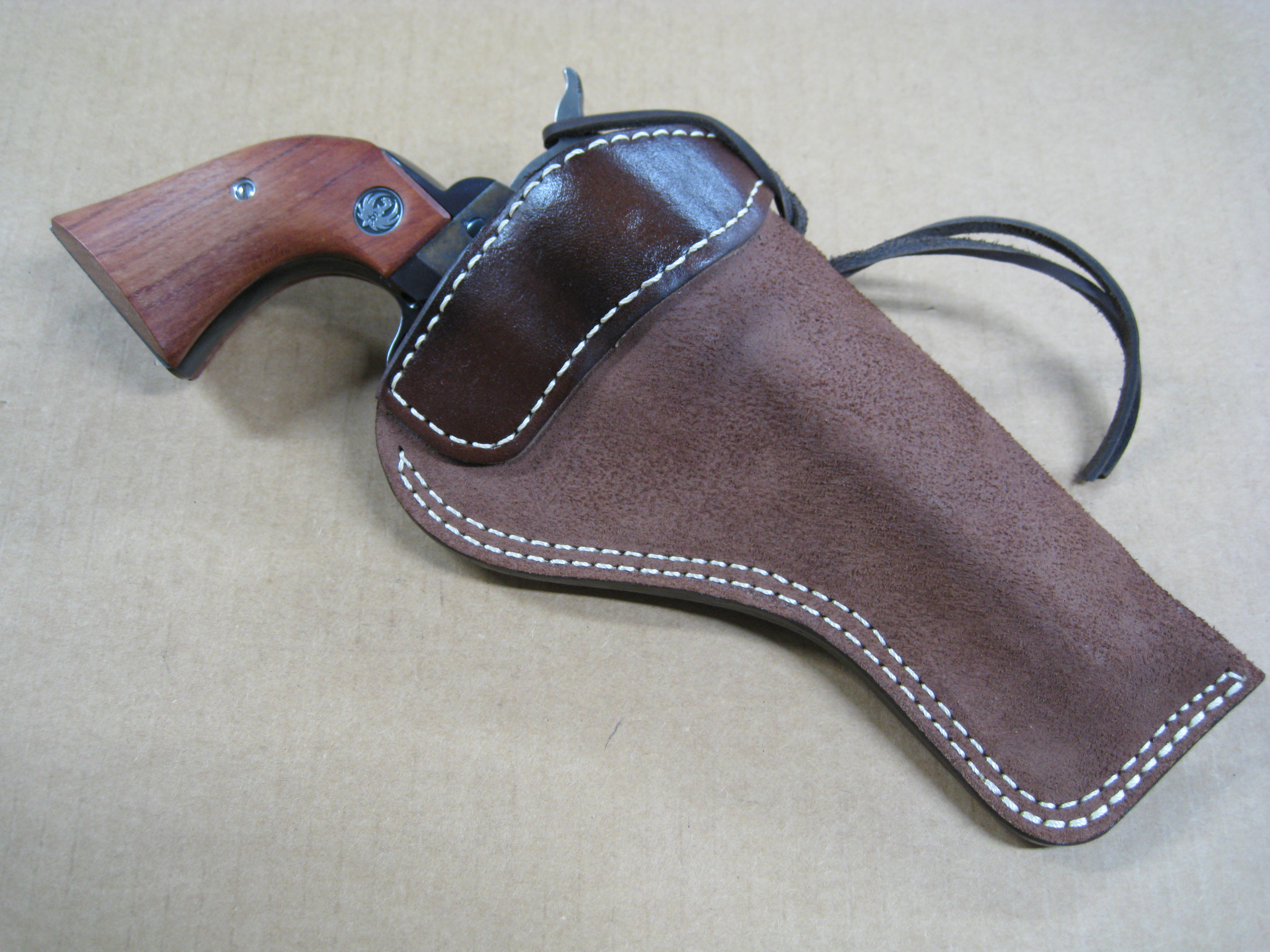 AZULA Leather Strong Side Single Action Revolver Holster For..Choose Gun Model A 