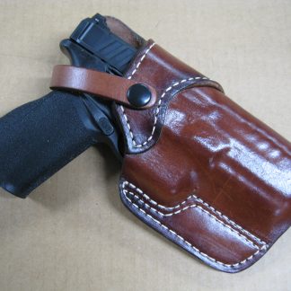 OWB | Cross Draw Carry Holster | Safety Strap | Classic Leather