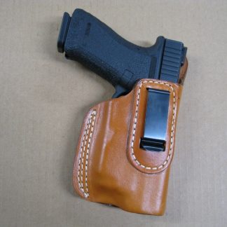 IWB & Appendix Carry | Steel Clip Holster | For Pistols With Lights & Lasers  | Classic Leather