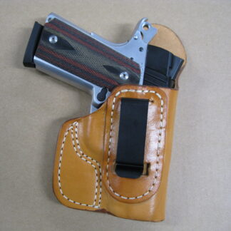 IWB & Appendix Carry | Steel Clip Holster | Classic Leather