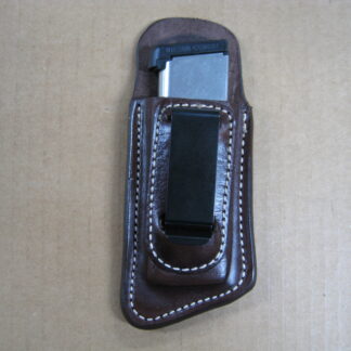 IWB | Magazine Pouch | Steel Clip | Classic Leather