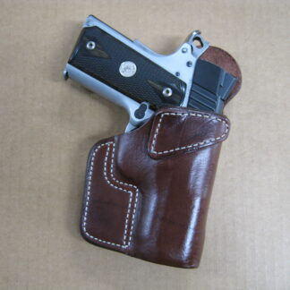 OWB | Clip On Belt Holster | Steel Clip | Classic Leather
