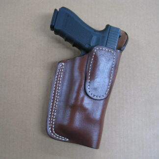OWB | 1 Slot Belt Holster | For Pistols With Lights & Lasers  | Classic Leather