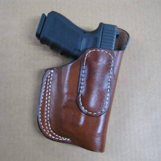 OWB | 1 Slot Belt Holster | For Pistols With Lights & Lasers  | Classic Leather