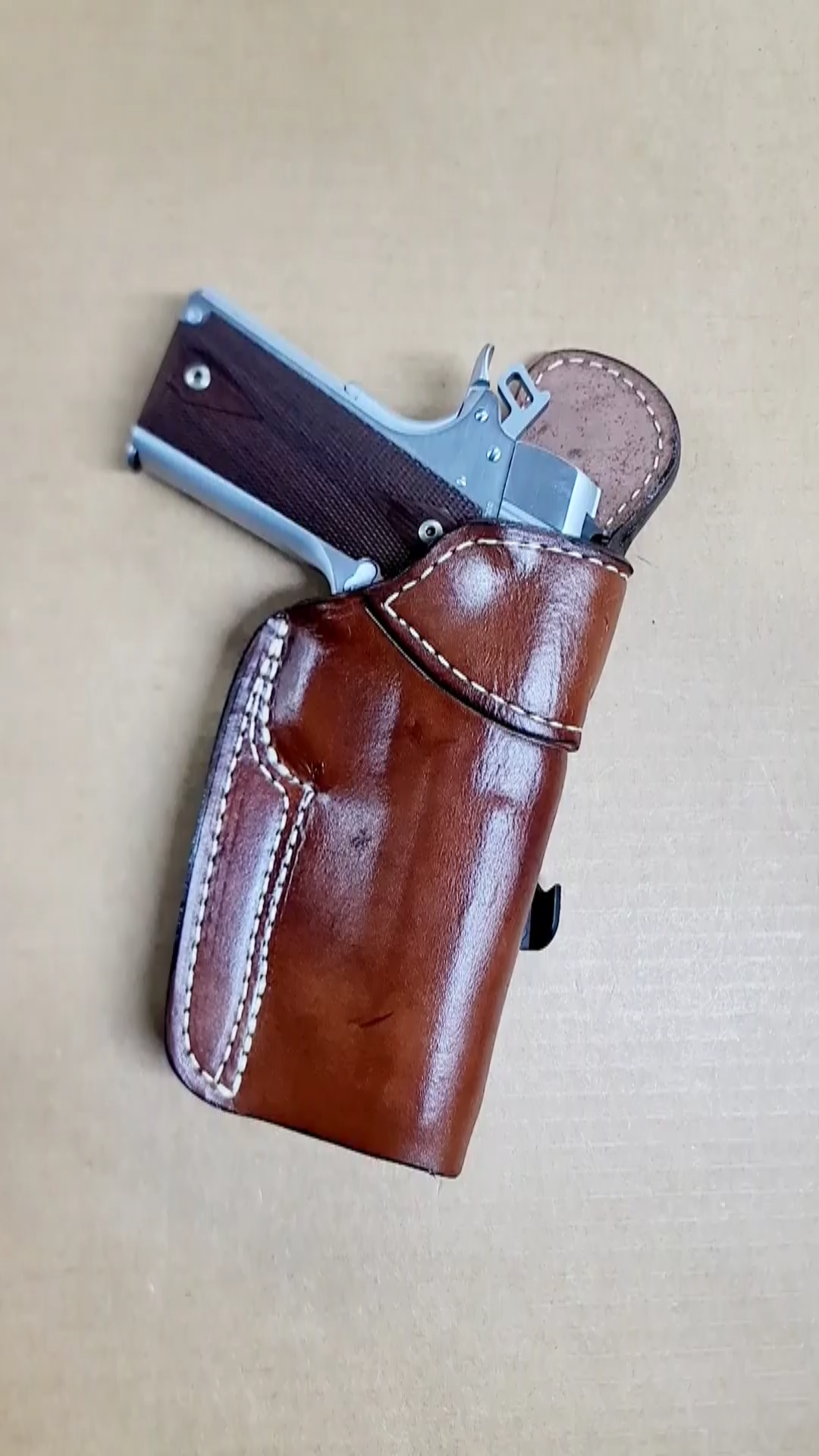 OWB | Paddle Holster | Polymer-Paddle | Classic Leather - Azula