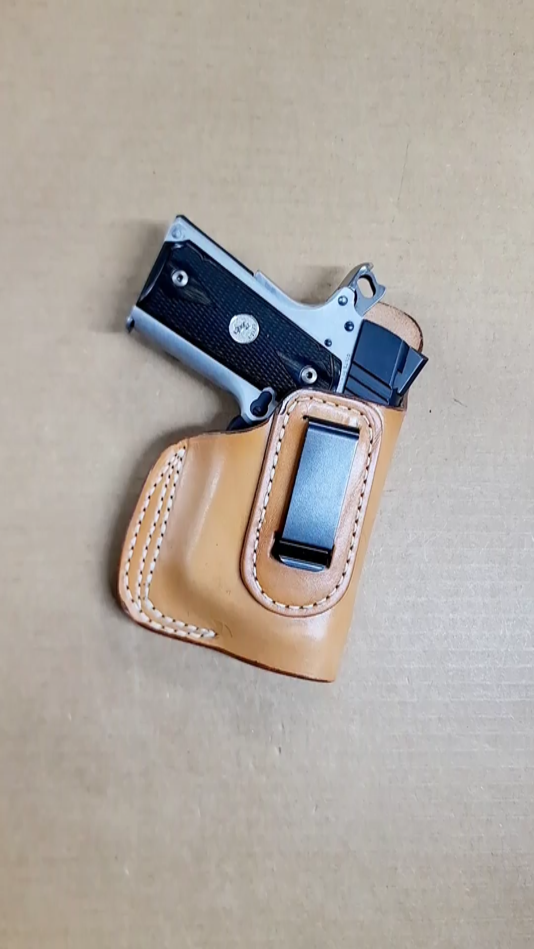 IWB & Appendix Carry | Steel Clip Holster | For Pistols With